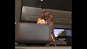 Mega Hunk Duane Brown Surprises Maid With More Than A Big Tip_ She Takes His Entire Monster Cock