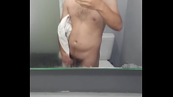 Solo Masturbation Ends With A Huge Load