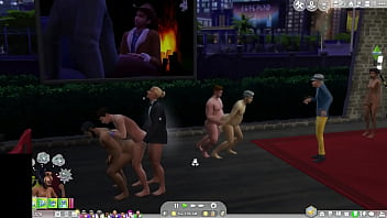 Sims 4 Gay Orgy - anal, 3d, group, gay, orgy, sims-4 - Video 717850