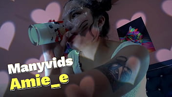 Sloppy Dildo Deepthroat