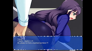 Yukino Work At Store Scene