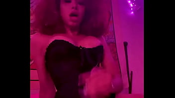 Karen Enjoys Playing With Her Joystick