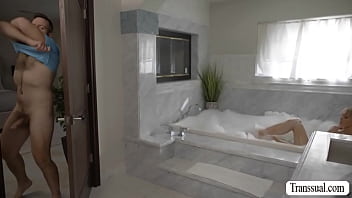 Gorgeous Tranny Babe Analed By Horny Dude