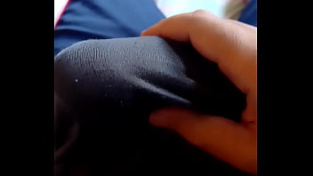 Homem De Penis Grande Se Masturbando