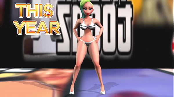 Kim' Incredible Booty Bounces In 3d: Jump Around And Be Amazed!
