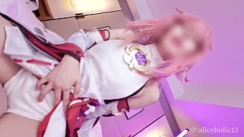 Genshinimpact Yae Miko Cosplaying Raw Sex Video.
