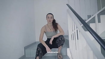 On The Flight Of Stairs Laura Is Fucks