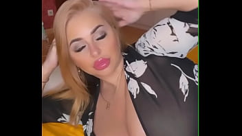 Playing With Big Tits On The Bed