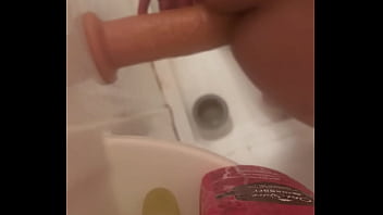 Huge Dildo Makes Me Squirt