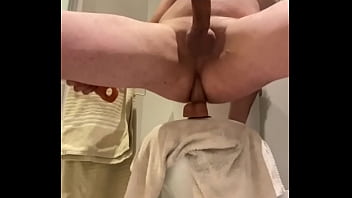 Hands Free Dildo Anal Cum