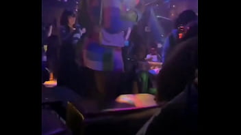 Carmen Hayes Shows Off Her Boobs In A Strip Club