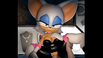 Rouge The Bat Gets Caught And Gets Fucked