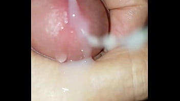 Slow Motion Cumshot - cumshot, masturbation, solo, milk, cream, hot-cum - Video 680779