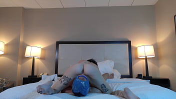 Jake Grand Eats Petite Tatted Woman' Pussy Ate