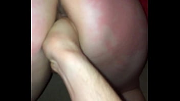 Horny Slut Get Fisted Against Sofa