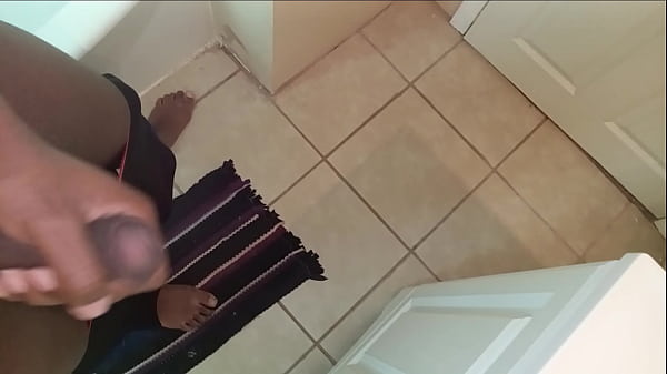 Stroking In The Bathroom Pt1