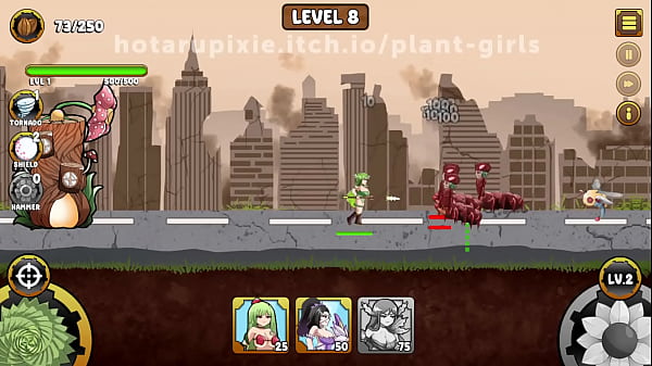 Plant Girls Insect Invasion:level 8