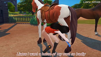 Asian Girl Being Penetrated In Both Holes - Sims 4 - 3d Animation