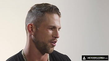 Heteroflexible - How Men Orgasm With Muscular Hunk Roman Todd! Watch Him Jerk Off! Full Scene