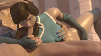 Tender Girl Really Wants Orgasms. Cartoon Animation Sex And Cum