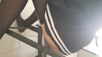 Femboy Montando Su Dildo