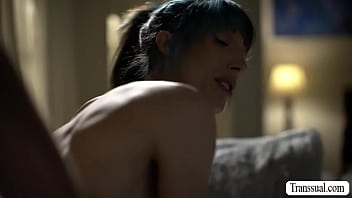 Trans Stepmommy Lets Stepson Bareback Her Wet Ass