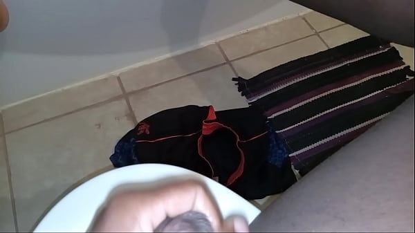Stroking In The Bathroom 3