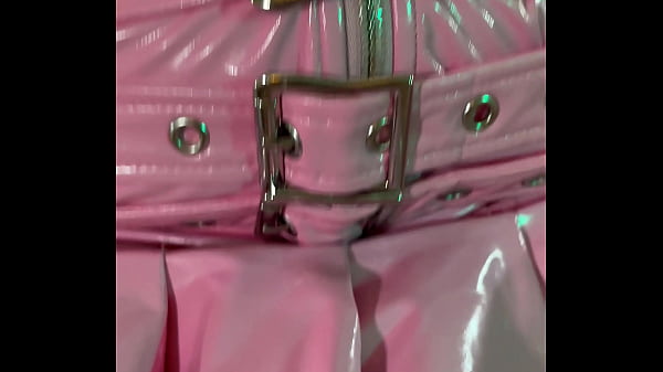Trans Woman In Chastity Fucked Cowgirl Pov