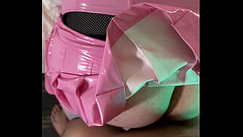 Trans Woman In Chastity Fucked Doggystyle Pov