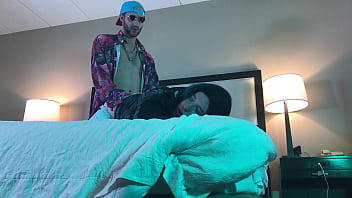 Rapper Fucks Hot Trans Woman In Chastity Doggystyle