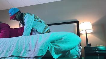 Celebrity Fucks Hot Trans Woman In Chastity Doggystyle