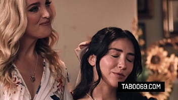 Sexy Teen Joins In Threesome With Her Hot Milf Stepmother And Stepdad