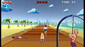 Roller Babe [ Hentai Game Pornplay ] Ep.2 Outdoor Bdsm With Muscular Guys