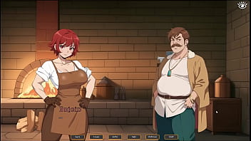 Tomboy Love In Hot Forge [ Hentai Game ] Ep.5 Risky Doggystyle Outdoor Fuck In Front Of Strangers !