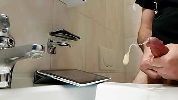 Cumshot Massive Solo Slowmotion - Cum Explosion#1