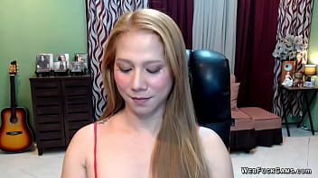 Asian Milf Ts Wanks Big Cock On Webcam Show