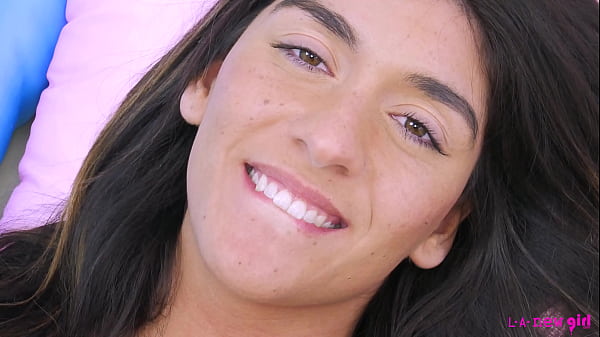 Stunning Brunette Model Closely Shows Amazing Body
