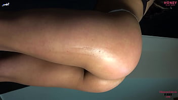 Spanking This Big Ass Very Hard With A Whip Until Her Buttocks Are Very Red