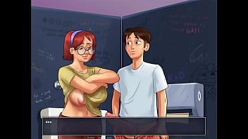 Summertime Saga Cap 31 - Mi Amiga Me Muestra Sus Tetas En El Baño