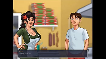 Summertime Saga Cap 29 - La Esposa De Mi Jefe Me Chupa La Polla Y Me Corro En Su Boca