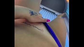 German Lena Unter Solarium