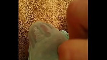 Nate Cums Like A Girl In Cage And Panties