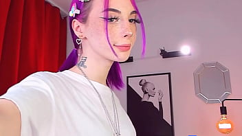 Sweet Eaton Showing Her Small Cock While Dancing