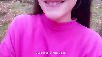 Outdoors Risky Joi In The Woods, Your Fantasy (german)