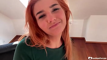 Redhead Could Not Wait To Play With Herself