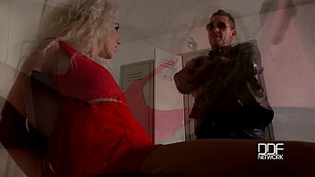 The Locker Rocker - Bound Submissive Blonde Ass Fucked - Tattoo-hungarian-boots-lingerie-deep-throat-bdsm-ass-to-mouth-small-tits-natural-tits-long-