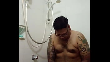 Vaibhav Jerks Off _ Cums In The Bathroom Whilst Wearing His Big, Blue Underwear