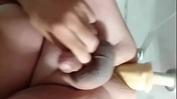 Masturbación Anal, Con El Ex Vibrador De Mi Esposa