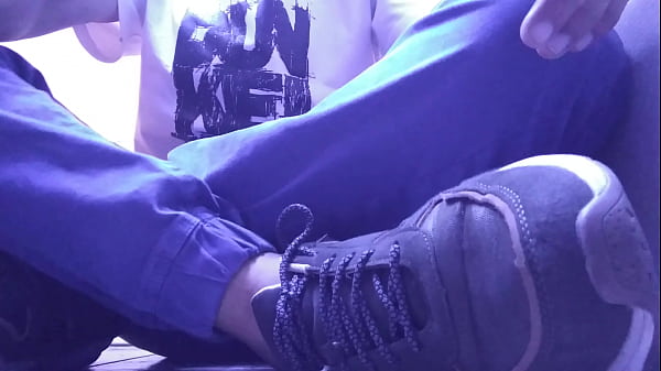 Having A Rest With My New Color Socks