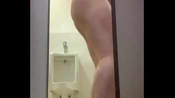 Jerking Off In A Public Toilet
